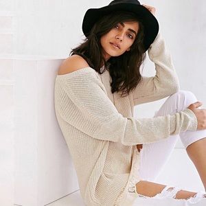 🆕 Pins and Needles Lace Trim Sweater